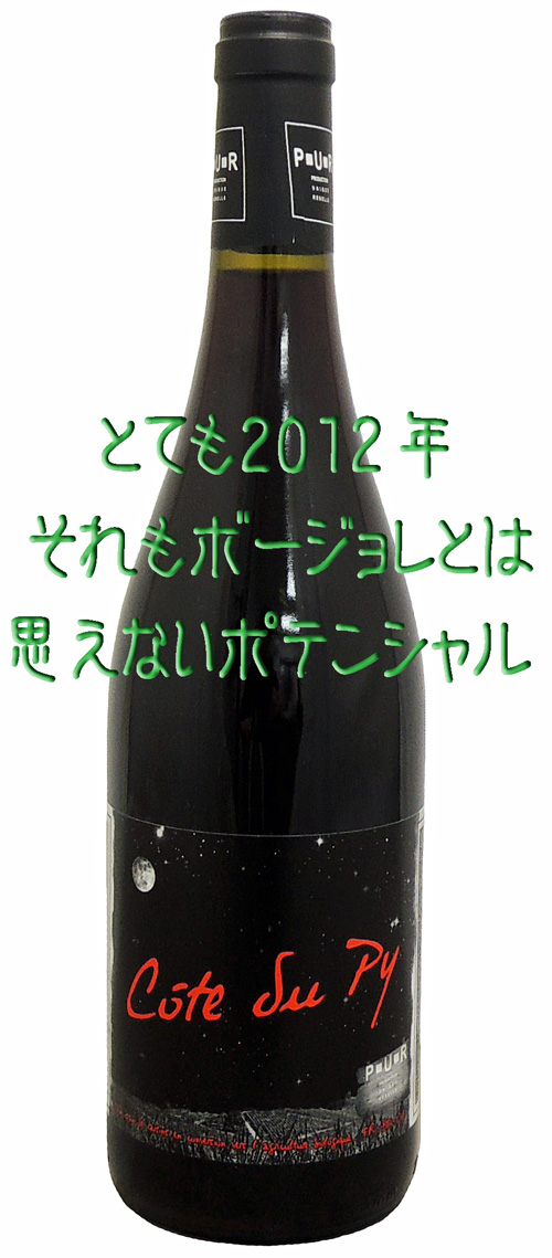 P-U-R Morgon Cote Du Py モルゴン コート・デュ・ピィ 12 So2無添加