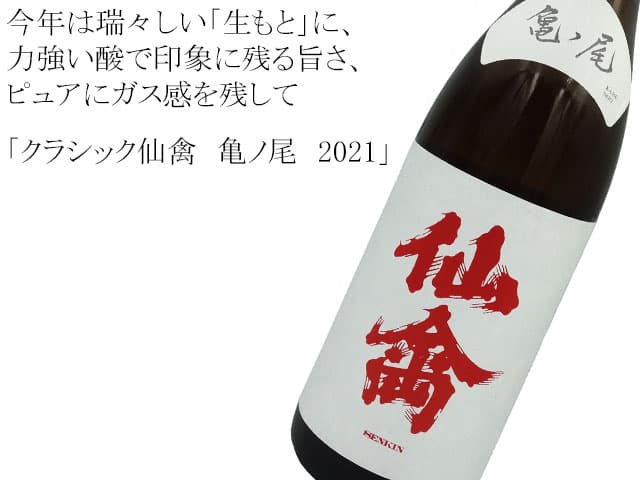 クラシック仙禽 亀ノ尾